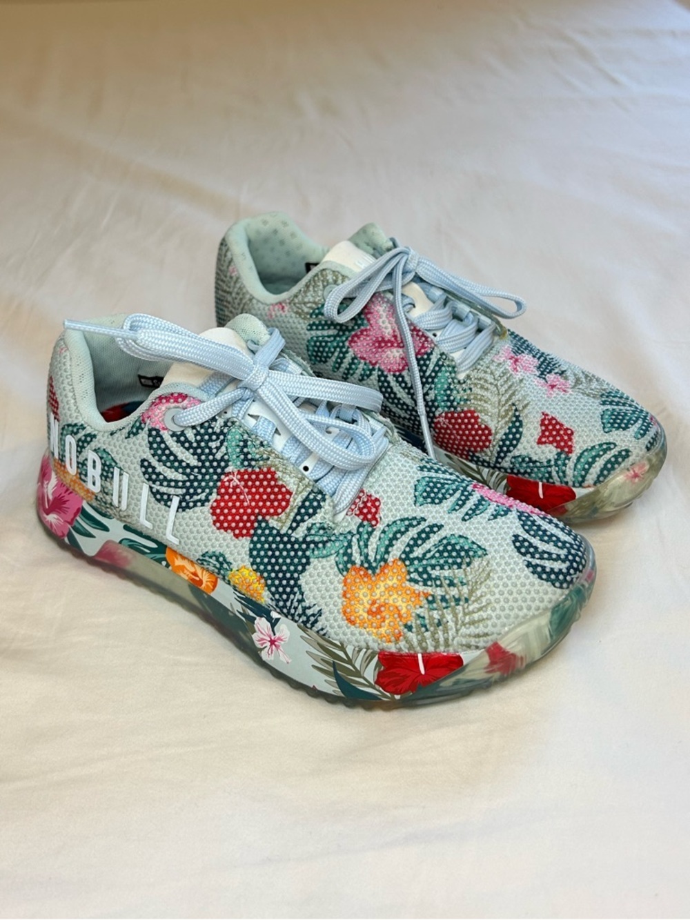 NOBULL Outwork Edge Training Shoes Tropical Sky Women’s Size 6 - Picture 2 of 8
